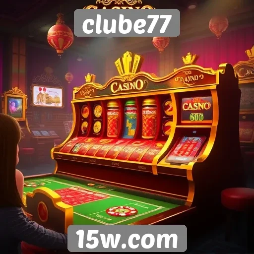 Clube77 oferece ampla seleção de jogos de cassino